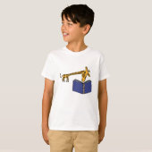 FV- Funny Giraffe, T-shirt lezen (Voorkant volledig)