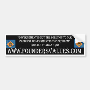 FV Overheidsoplossing Bumpersticker