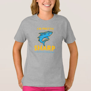 FVES Ik ben Sharp, Jeugd/Grijs T-shirt