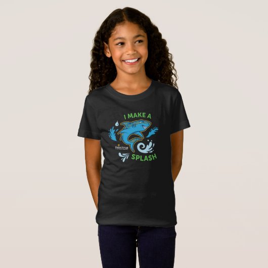 FVES Je Fais Un Splash, Requins Jeune / T-shirt no (Devant entier)