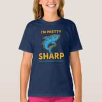 FVES Je suis plutôt Sharp, T-shirt de la marine et