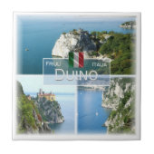 FVG027 DUINO, Mozaïek, Italië, Tegeltje (Voorkant)
