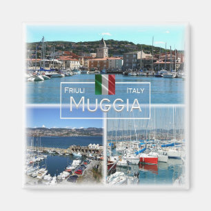 FVG028 MUGGIA - Mozaïek - Italië - Fridge Magneet