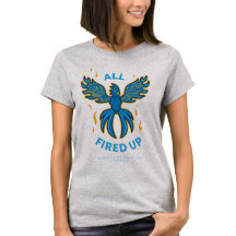 FVHS Firedbirds - All Fired Up, Grijs Vrouwen