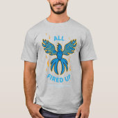 FVHS Firedbirds - Tous Fired Up, T-shirt gris (Devant)