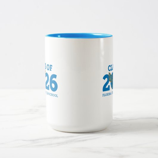 FVHS Klasse van 2026 Tweekleurige Koffiemok (Center)