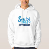 FVHS Senior 2026 Sweat - shirt à capuche (blanc) (Devant)