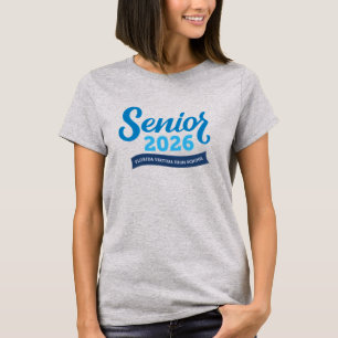 FVHS Senior 2026 T-Shirt (Femmes, Gris)