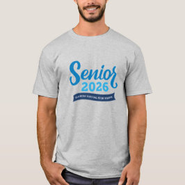 FVHS Senior 2026 T-shirt (grijs)