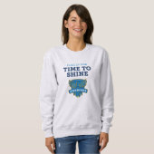 FVHS Time to Shine Sweatshirt (Ash) (Devant entier)
