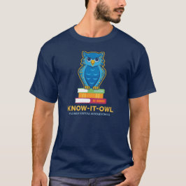 FVMS know-it-owl, marine T-shirt
