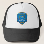 FVMS Owls Crest Trucker Pet (Voorkant)