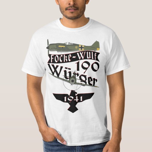 Fw 190 Butcher Bird T-shirt (Voorkant)