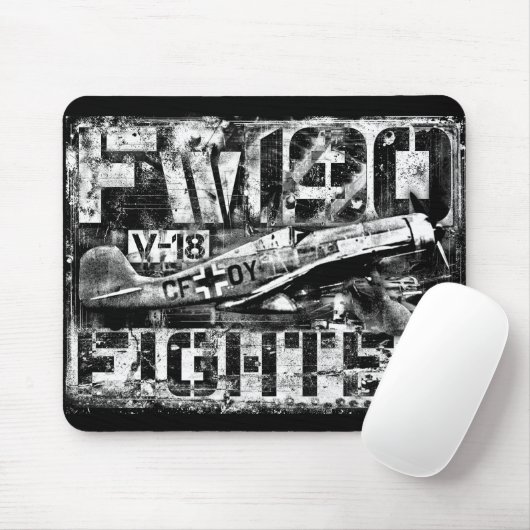 FW 190 Mousepad Muismat (Met muis)
