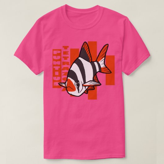 FW Fish Tiger Barb T-shirt (Design voorkant)