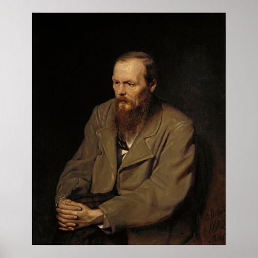 Fyodor Dostoevsky Poster (Voorkant)