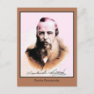 Fyodor Mikhailovich Dostoyevsky Briefkaart