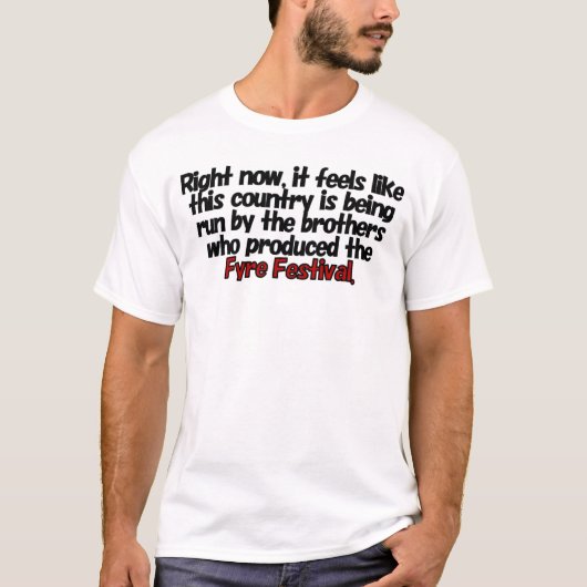Fyre Festival T-shirt (Voorkant)