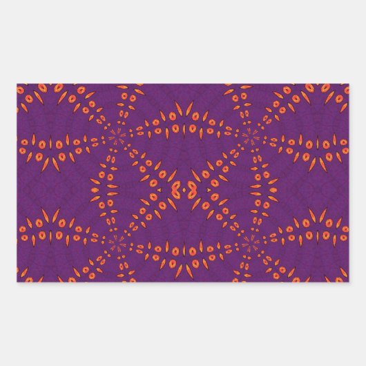 Fyre Trmay Rectangle Sticker (Voorkant)