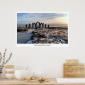Fyrish Monument, Alness, Schotland Poster (Keuken)