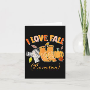 Fys Pt Verpleegster Val Ik Hou Van Valpreventie Va Kaart
