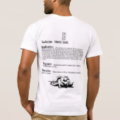 Fysica 101: Triangle Choke T-shirt (Achterkant)