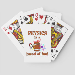 Fysica Barrel van Fun Speelkaarten