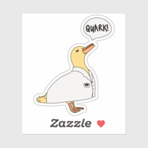 Fysica Eend Sticker