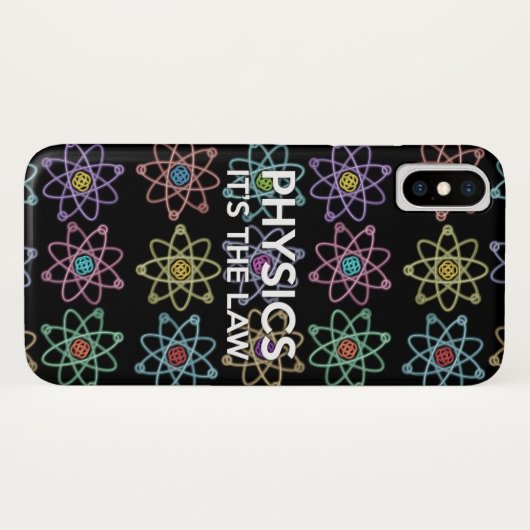 FYSICA. HET IS DE WETTELIJKE wetenschap Case-Mate iPhone Case (Achterkant (horizontaal))