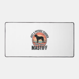 Fysica Leraar Liefde Mastiff Vintage Hond Shirt_1 Bureaumat