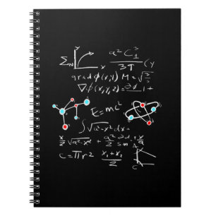 Fysica Wiskunde Formule docentes studenten atomair Notitieboek