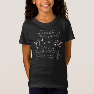 Fysica Wiskunde Formule Leerleraar Student atoma e T-shirt