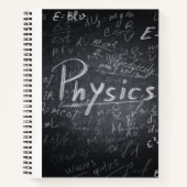 FYSICS NOTES (BLACK SHADE) NOTITIEBOEK (Voorkant)
