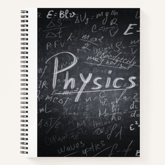 FYSICS NOTES (BLACK SHADE) NOTITIEBOEK (Voorkant)