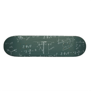 Fysieke diagrammen en formules skateboard