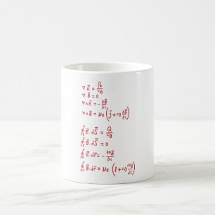 Fysieke formule koffiemok