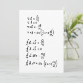 Fysieke formule T-shirt Kaart (Staand voorkant)