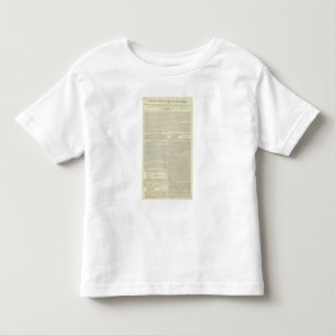 Fysieke kaart van de Atlantische Oceaan Kinder Shirts