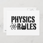 Fysieke regels briefkaart (Voorkant / Achterkant)