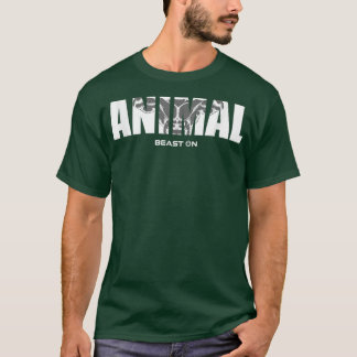 Fysieke spieren van dierlijke oorsprong bedienen z t-shirt
