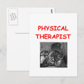 fysieke therapie briefkaart (Voorkant / Achterkant)