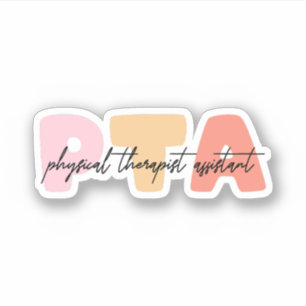 Fysieke therapie, Fysieke Therapie Adjunct PTA Sticker