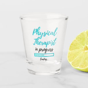 Fysieke therapie in behandeling 2 shot glas