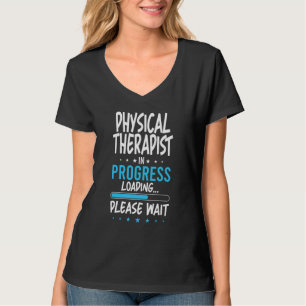 Fysieke therapie in uitvoering t-shirt