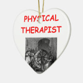 fysieke therapie keramisch ornament (Links)