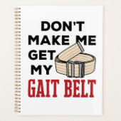 Fysieke therapie laat me niet mijn ketel halen planner (Voorkant)