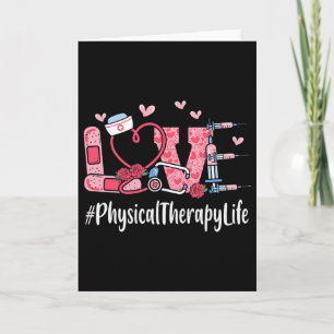 Fysieke therapie liefde Valentijnsdag vrouwen hart Kaart