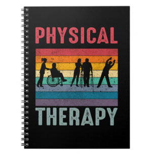Fysieke therapie met behulp van een Gift Retro Notitieboek