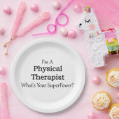 Fysieke Therapie Papieren Bordje (Feest)