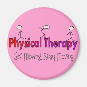 Fysieke therapie Stick People Design Magneet